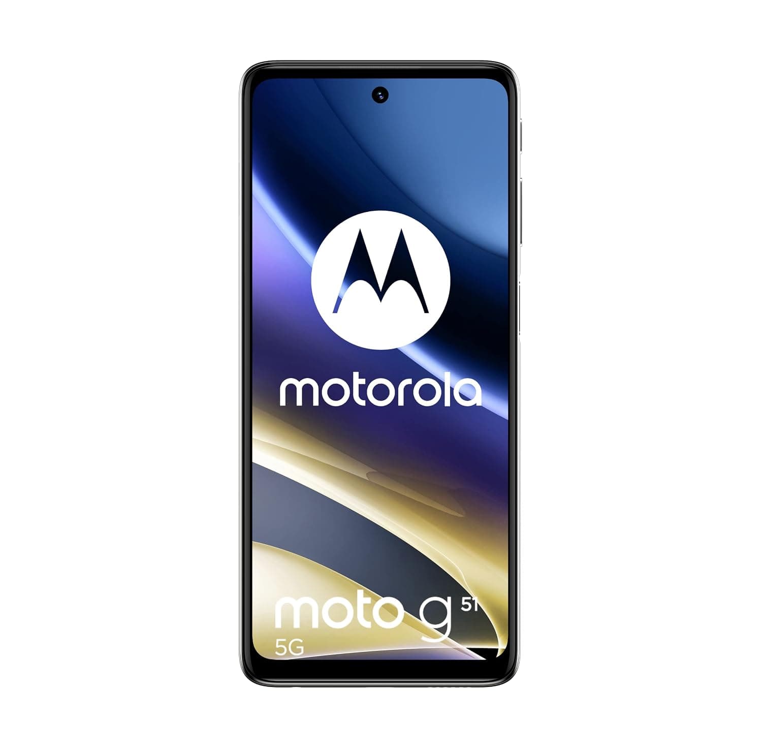 Moto G51 5G, 128GB Rom, 4GB RAM, Bright Silver