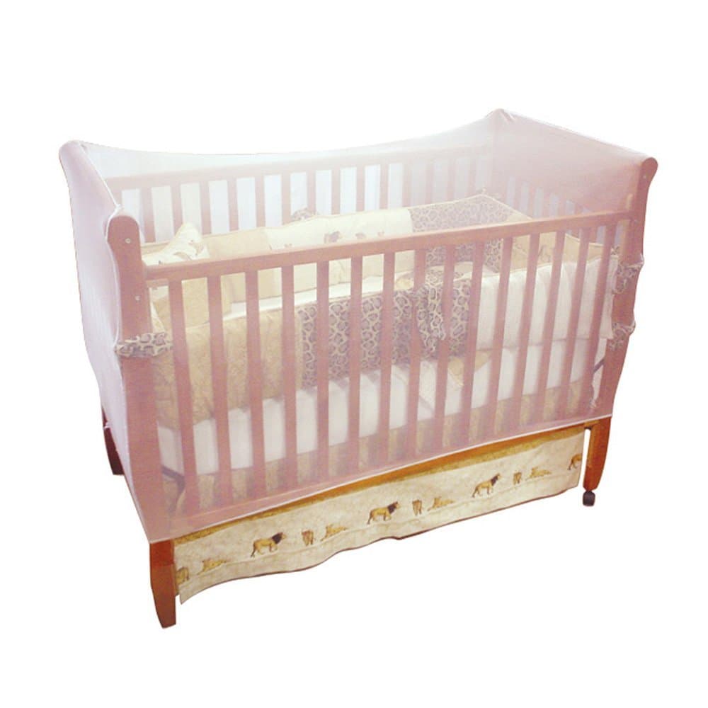 Jeep Baby Crib Netting, Universal Size, White, Baby Bed Mosquito Net Tent, Kid