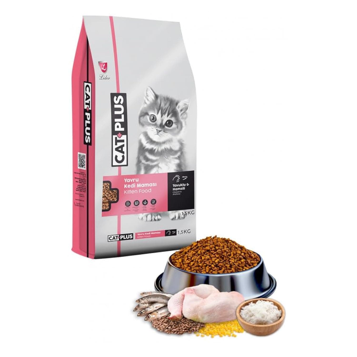 Kitten Food Chicken And Anchovy 1.5 Kg
