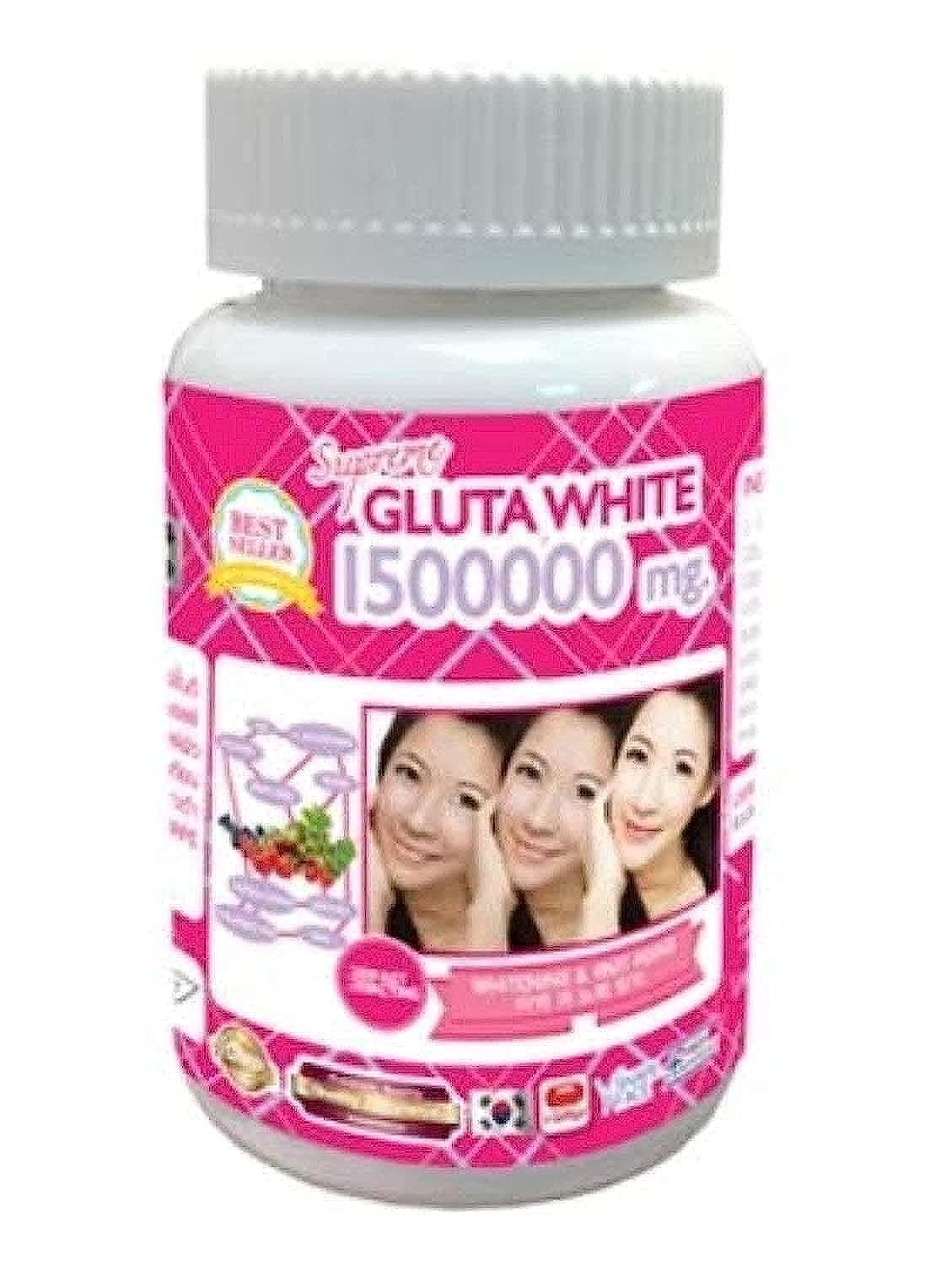 Supreme White Glutathione & Collagen Anti-Aging Softgel, 30 Count