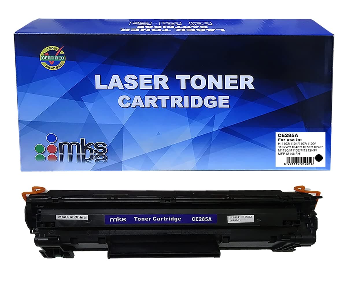 MKS Laser Toner Cartridge 85A CE285A for HP Laserjet P1102/M1132/M1212/M1217