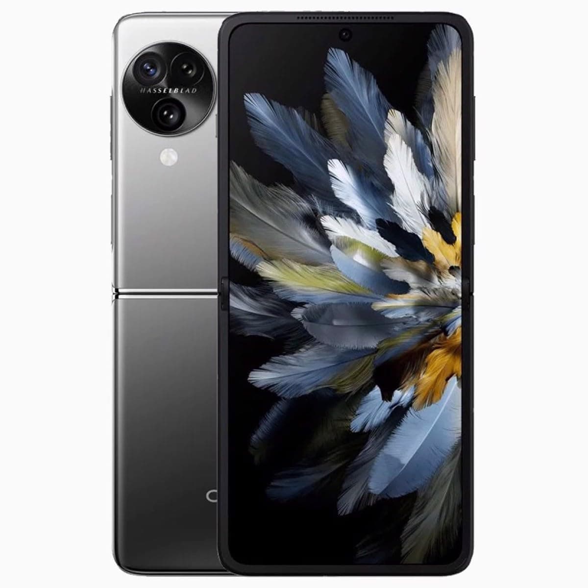 Oppo Find N3 Flip DUAL-SIM 256GB ROM + 12GB RAM (GSM | CDMA) Factory Unlocked 5G SmartPhone (Sleek Black) - International Version