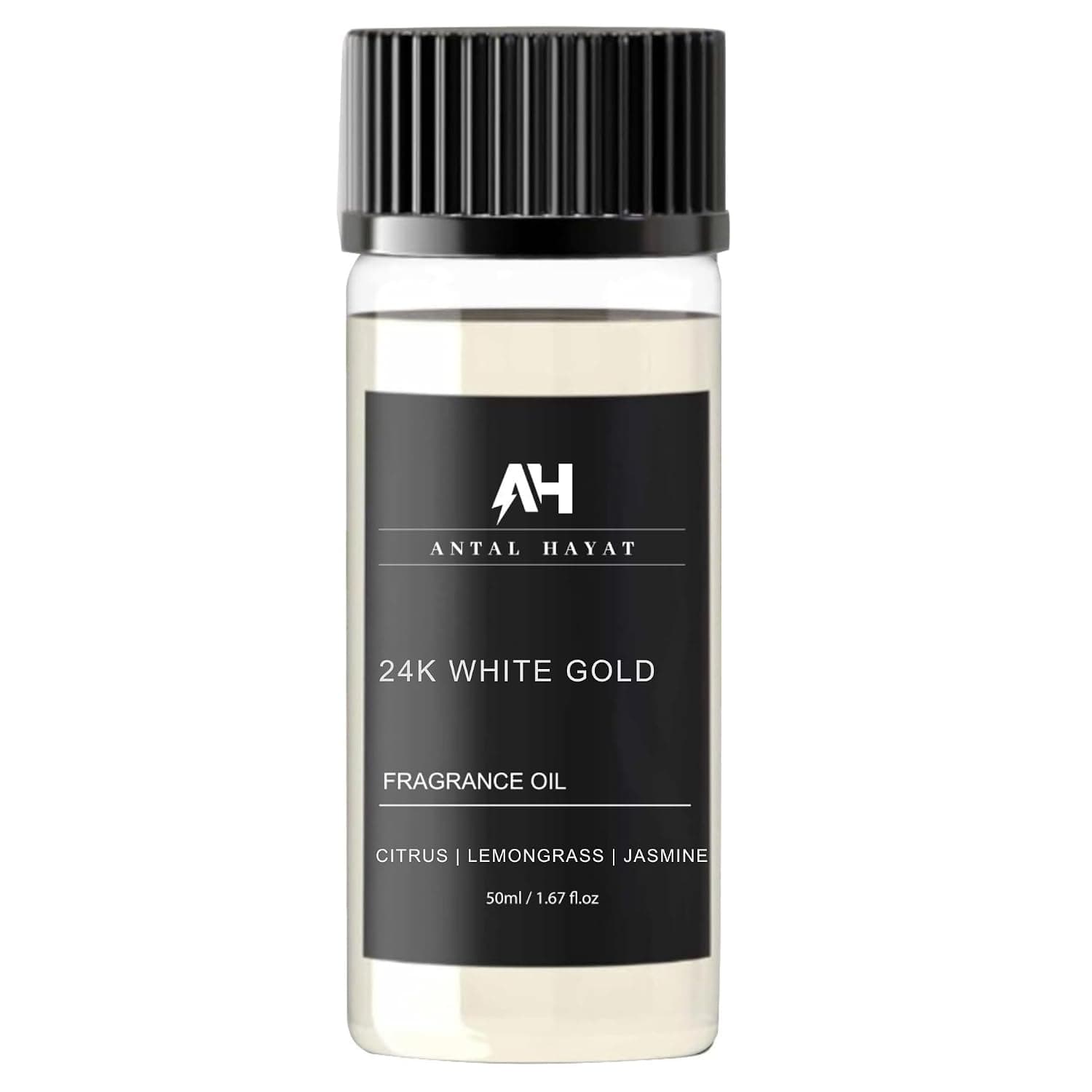 Hotel Scent 24k Magic Diffuser Oil 50ml - 24k Magic Diffuser Oil Refill - Aromatherapy Essential Fragrance Oils - Citrus, Lemongrass, and Jasmine - Home Luxury Scents - Hotel Scent Oils for Home