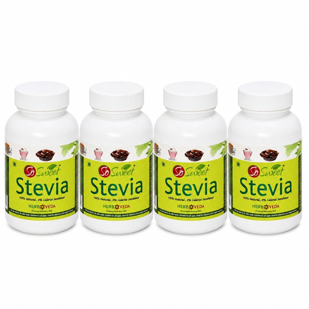 So Sweet Stevia 100g Pure Stevia Extract - 100% Natural, Sugar-Free, Zero-Calorie Sweetener, Ideal for Diabetics, Keto-Friendly, Perfect for Cooking, Baking, and Beverages, 100% Plant-Based