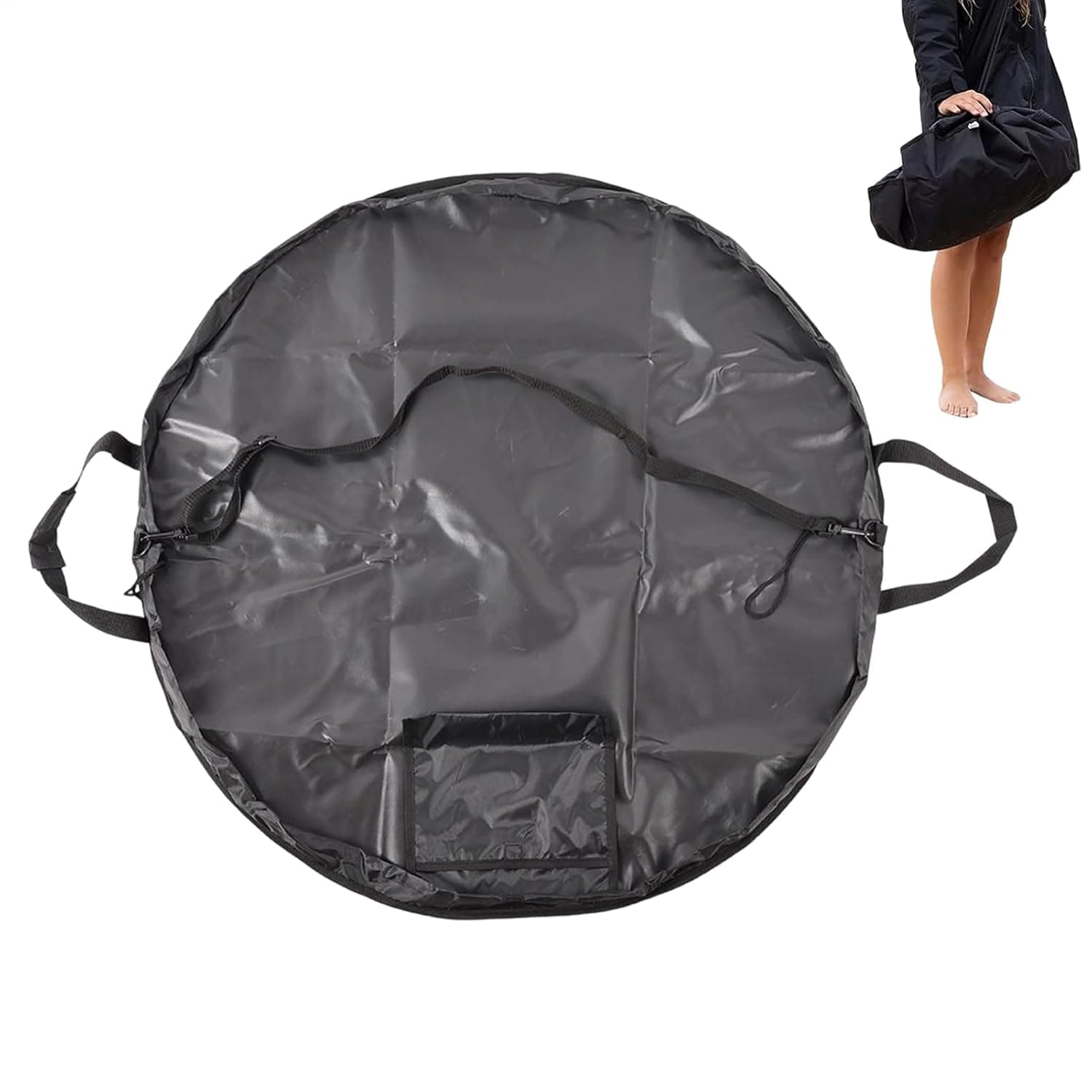 Surf Changing Mat Wetsuit Changer Bag Wipeable Mat | Foldable Surf Changing Pad for Diving Surfboard Kitesurfing Pool Beach Travel Coastal