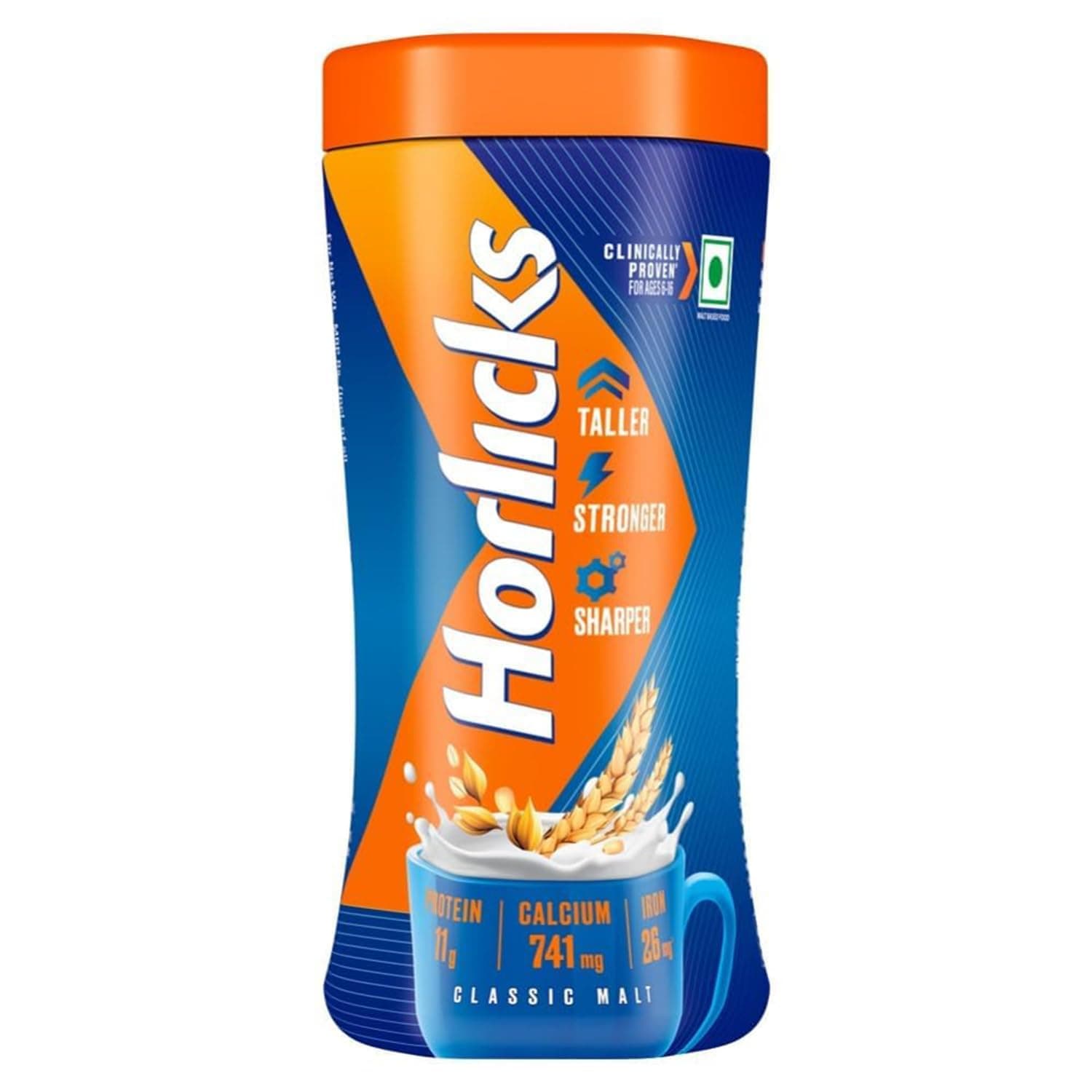 Horlicks Malted Food Drink, Clasic Malt, 1 kg - Pack of 1