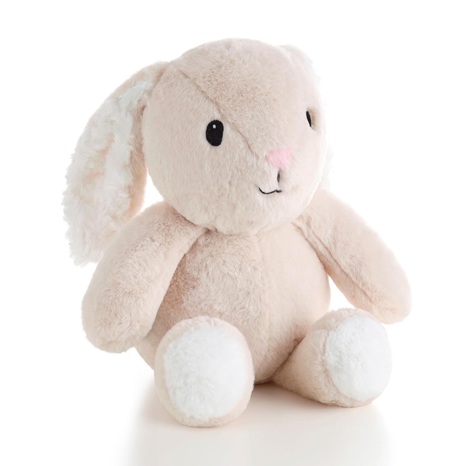 The Peanutshell Plush Animal Rabbit Toy - Nursery Decor Toys for Baby Boy or Girl, 0-24 Months Infant Toddler and Baby Toys