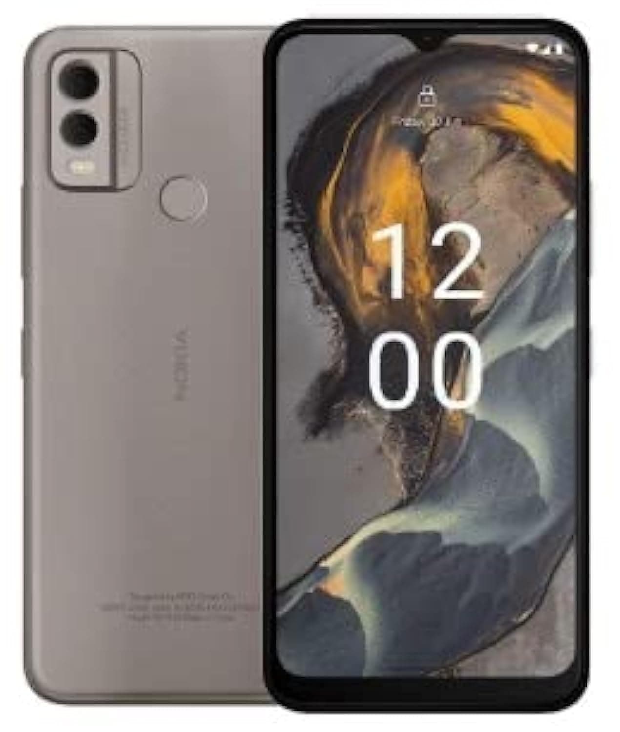 Nokia C22 Dual-SIM 64GB ROM + 2GB RAM (GSM Only | No CDMA) Factory Unlocked 4G/LTE Smart Phone (Sand) - International Version