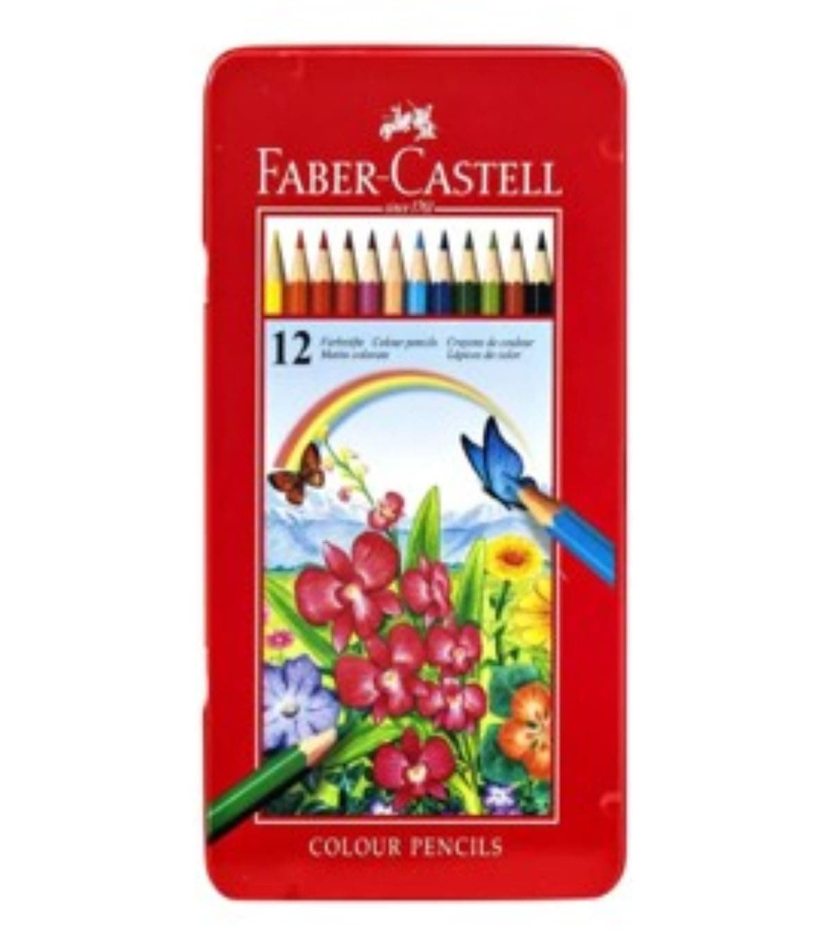 Faber-Castell Wooden Color Pencils by Faber-Castell 12 Colors