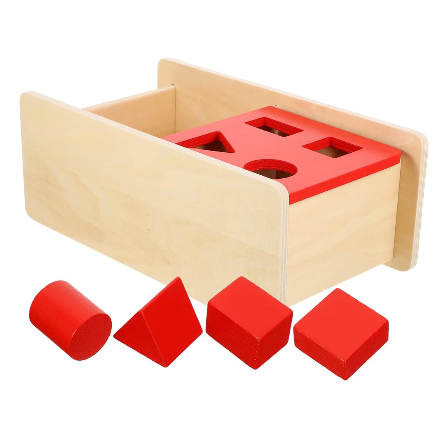 Coin Box Toy Baby Infant Toys 1 Set Baby Wood Toy