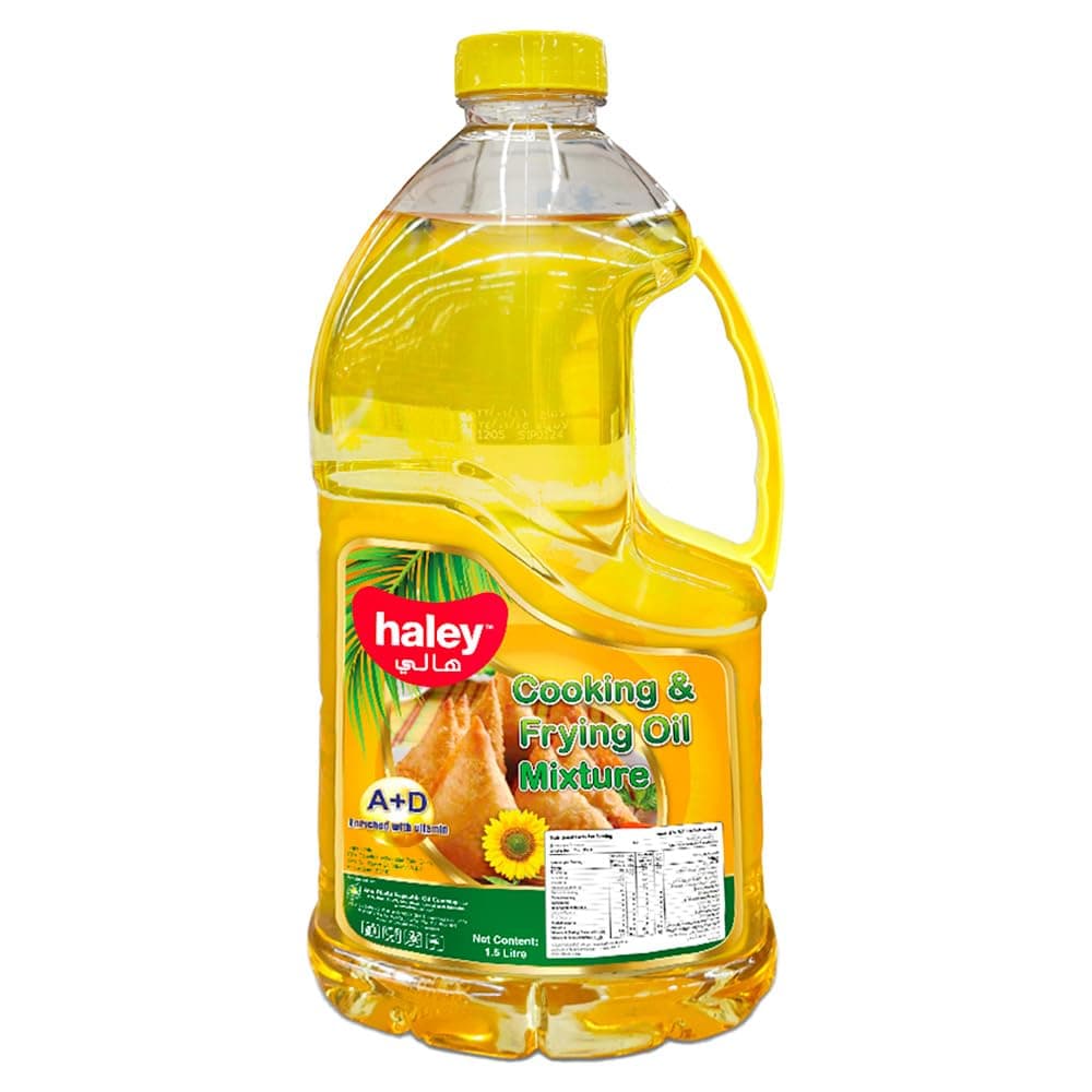 Haley Super Oil For Cooking And Frying, 1.5 liter
