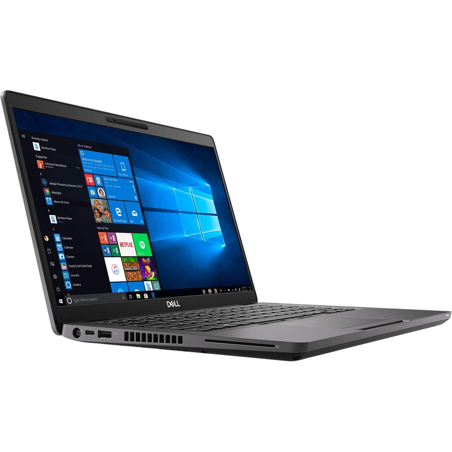 Dell Latitude 5400 Intel Core i7-8665U X4 4.8GHz 16GB 256GB SSD 14" Win10, Black