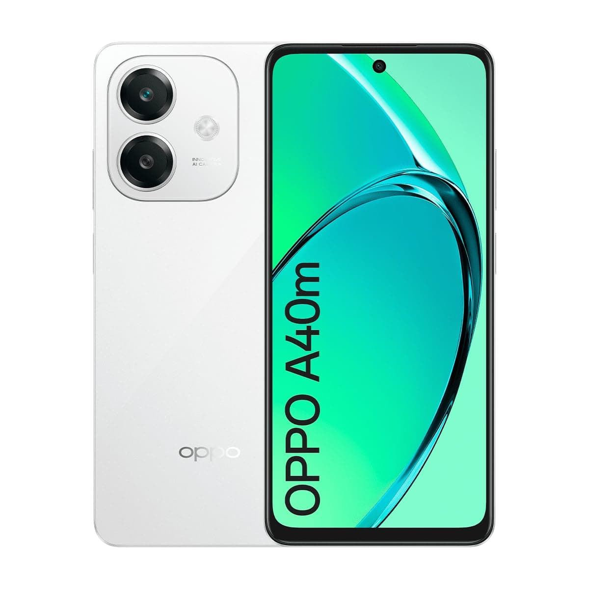 OPPO A40m Dual-SIM 256GB ROM + 8GB RAM (GSM Only | No CDMA) Factory Unlocked 4G/LTE Smartphone (Starlight White) - International Version