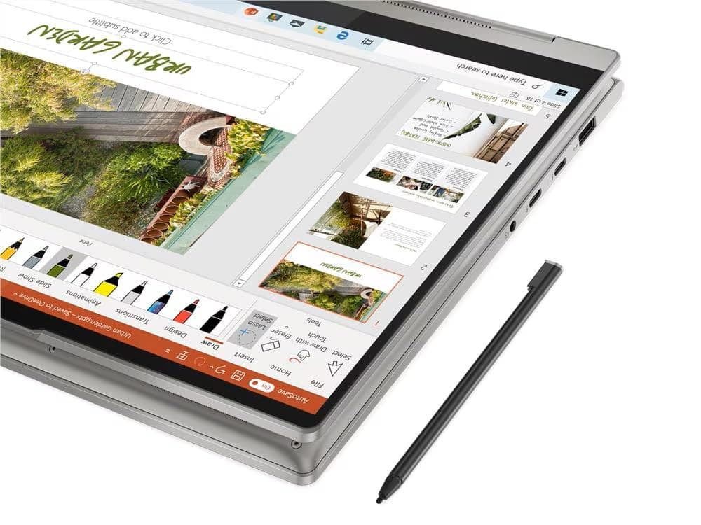 Lenovo Yoga 9 2-in-1 Laptop, Intel i7-1185G7, 14" FHD (1920 x 1080) IPS 400 nits Glass Touchscreen,16GB LPDDR4, 1 TB SSD, HD 720p with Privacy Shutter, Pen Included, Win 11 - Mica