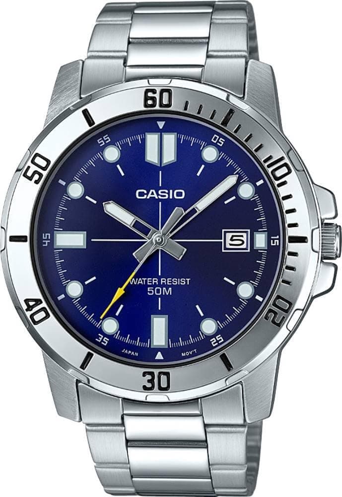 Casio Enticer Analog Blue Dial Men's Watch - MTP-VD01D-2EVUDF (A1364)