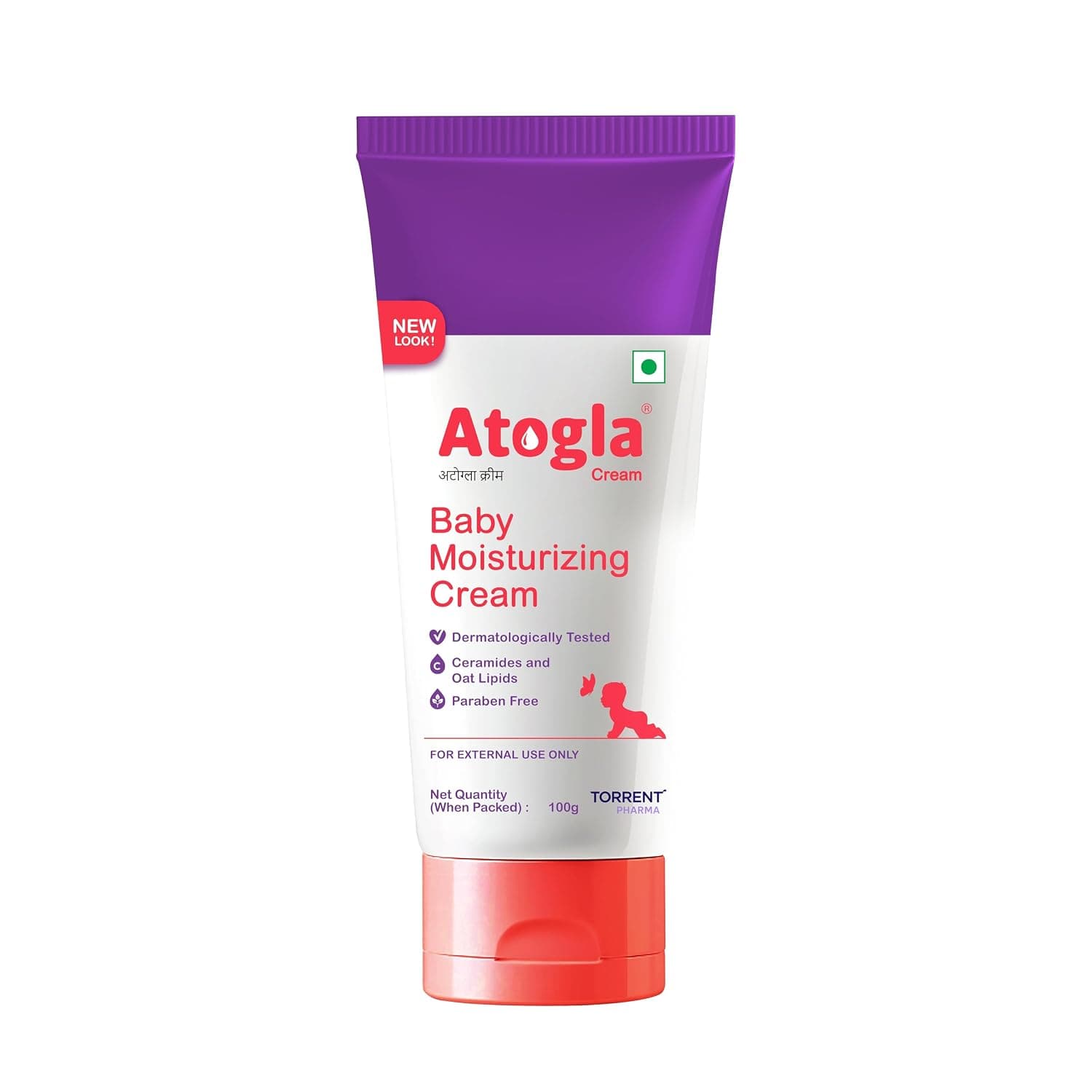 Atogla Baby Cream | for Soft Skin | Recommended by Doctors | Protects Against Rashes and Prevents Skin Irritation, 100g
