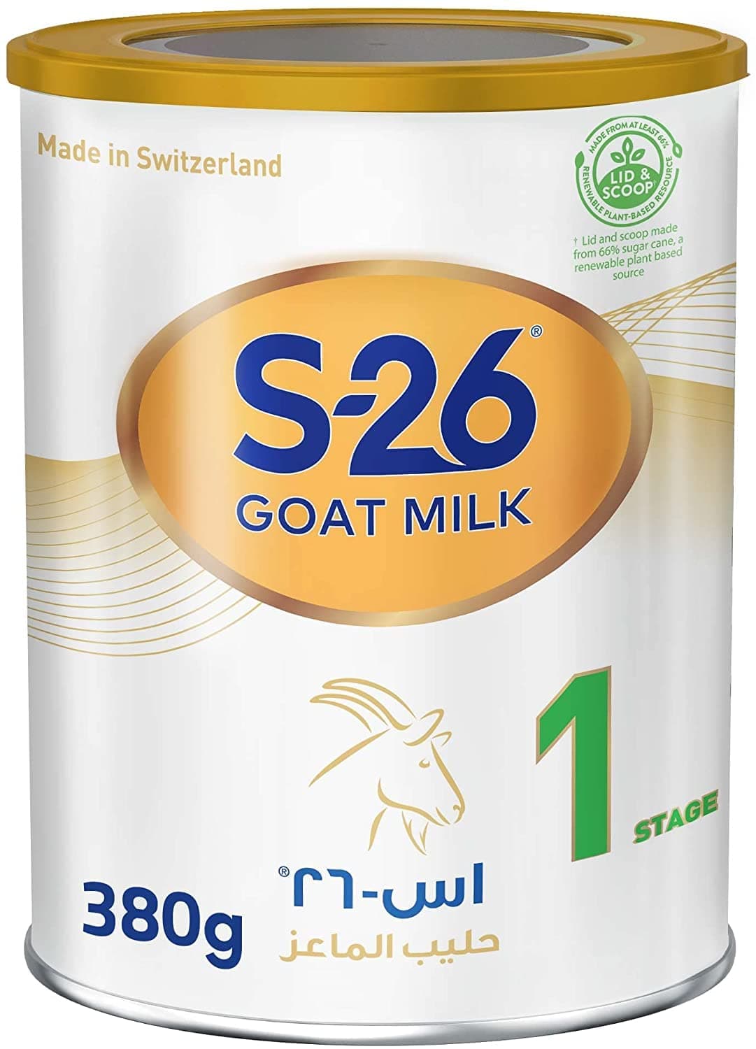 S26 Goat Milk Stage 1, Starter Infant Formula, From 0 to 6 Months, 380g