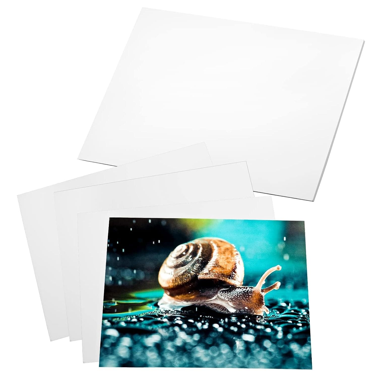 20 Sheets Photo Paper Glossy, 8x10 Inch Inkjet Printing Picture Paper, Waterproof Coated 180gsm High Definition Glossy Photo Paper for Printer Flyers Calendars Brochures