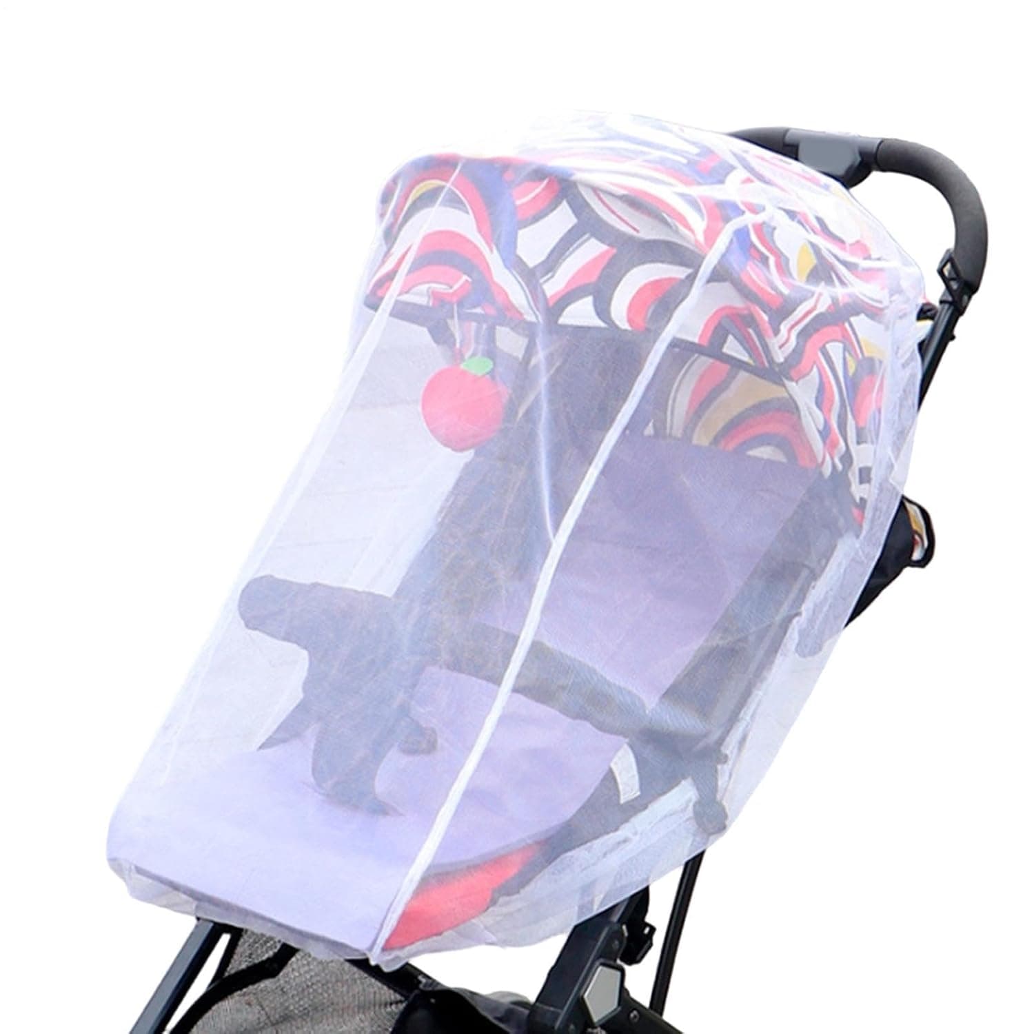 Stroller Net Lightweight Protective Adjustable | Safety Fly Net Protection Cover for Camping Hiking Travel Vacation Daycare Nursery Backyard
