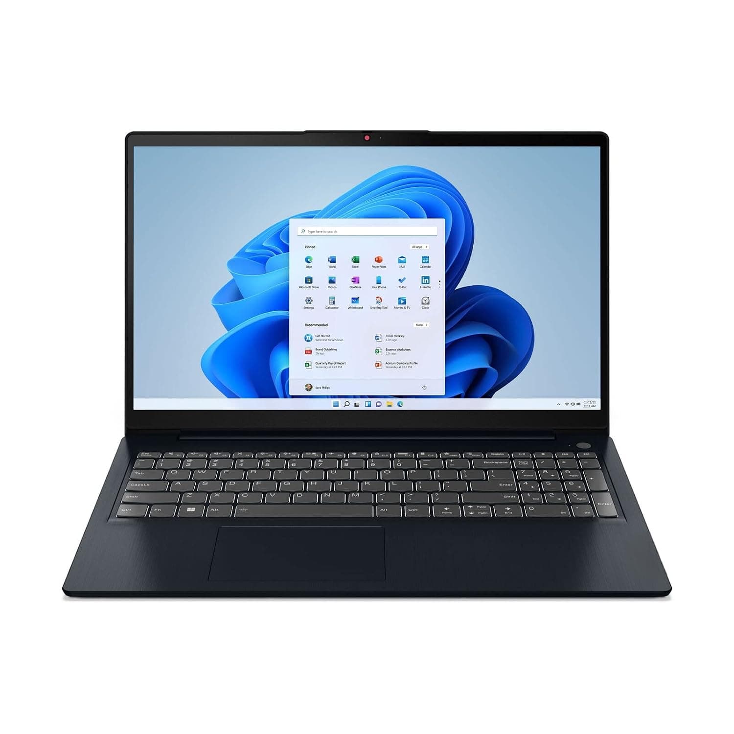 NewLenovo IdeaPad 15.6" FHD Laptop, AMD_Ryzen 7 5825U (up to 4.5GHZ), 16GB RAM, 512GB PCIe SSD, AMD_Radeon Graphics, Bluetooth, Webcam, Backlit Keyboard, Fingerprint Reader, Windows 11 Home