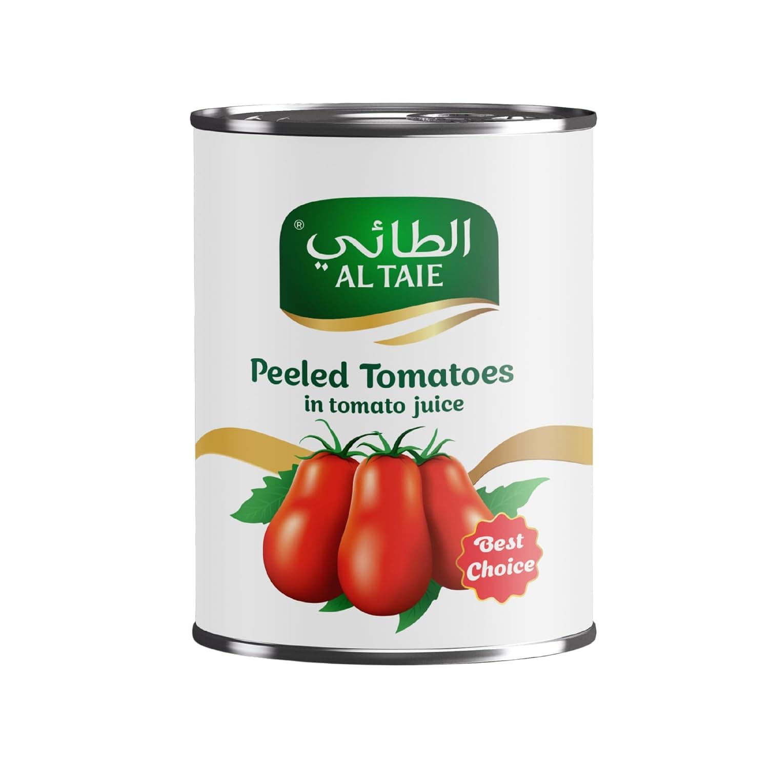 Al Taie Peeled Tomatoes 400g- Premium Whole Peeled Tomatoes- Rich, Juicy & Natural- Ideal for Sauces, Soups & Italian Cooking- No Preservatives