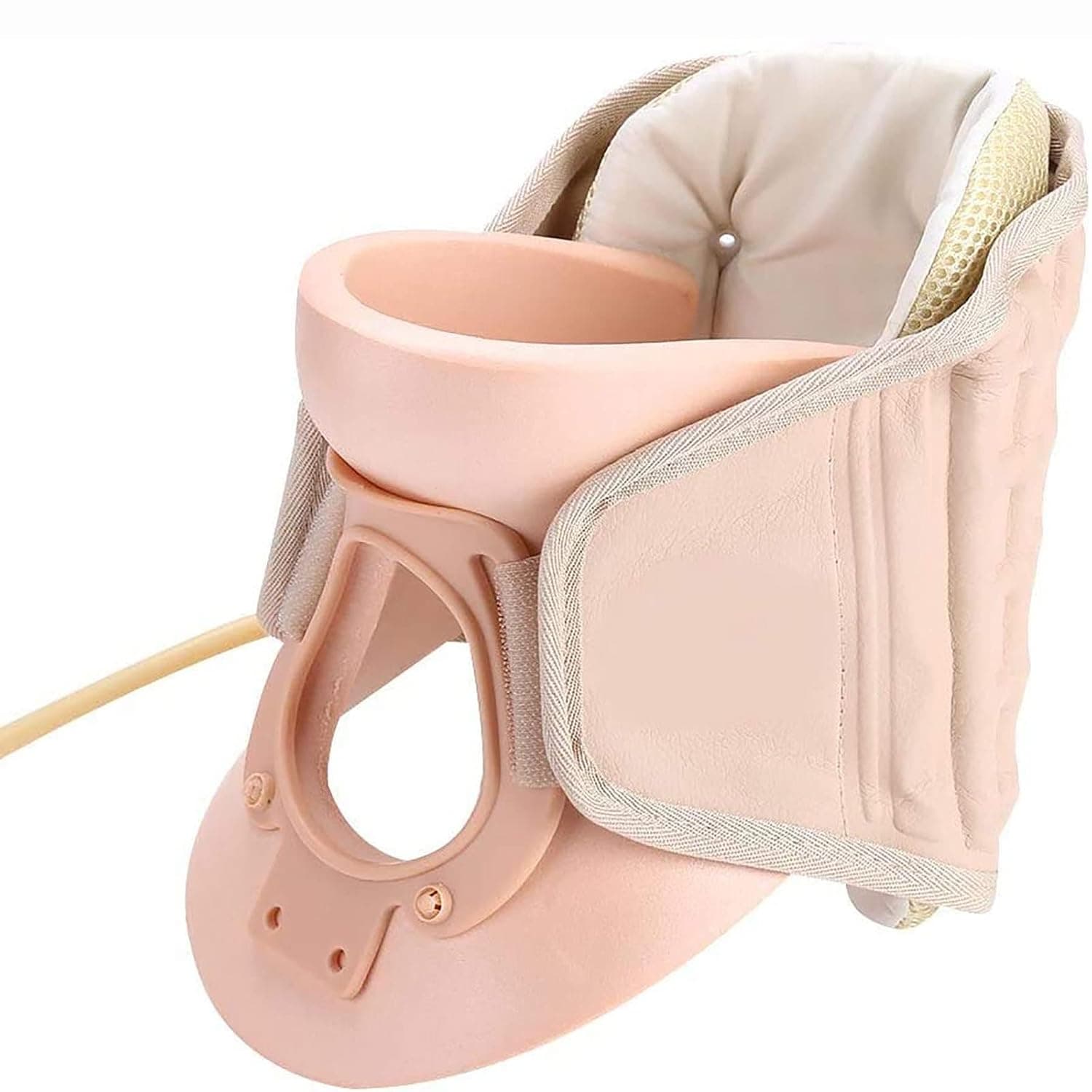 Neck Support, Household Cervical Collar Neck Brace Air Traction Therapy Device Relax Pain Relief Tool Health Care Product (Size : L)