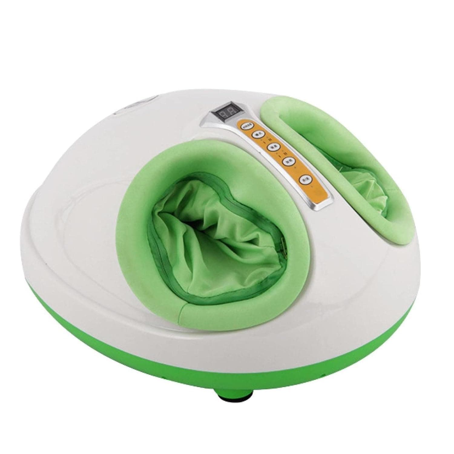 Electric Foot Massage Shiatsu Kneading Air Pressure Massager with Heating Function for Health Care Relaxation Household Massage blue (Color : Green)