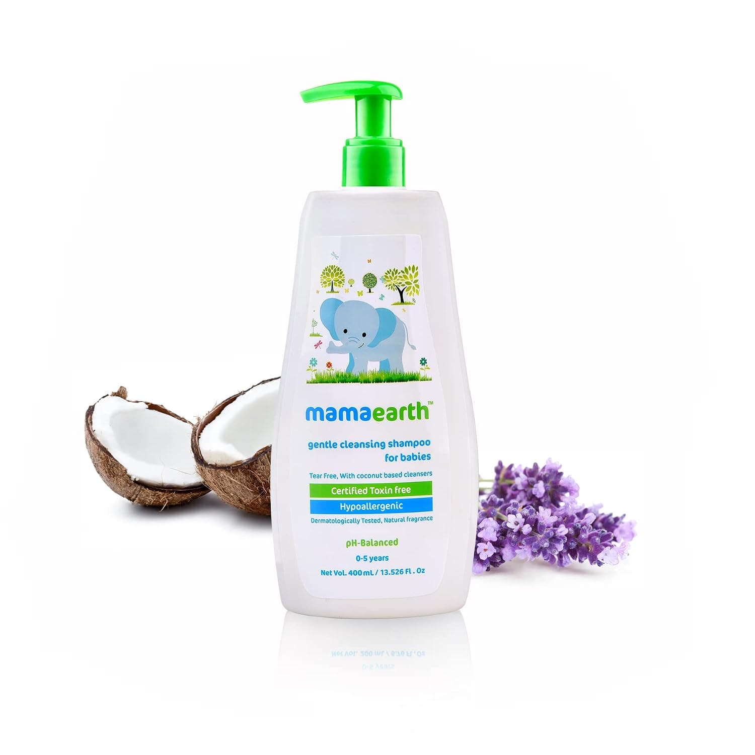 Mamaearth Gentle Cleansing Shampoo for Babies, 400 ml