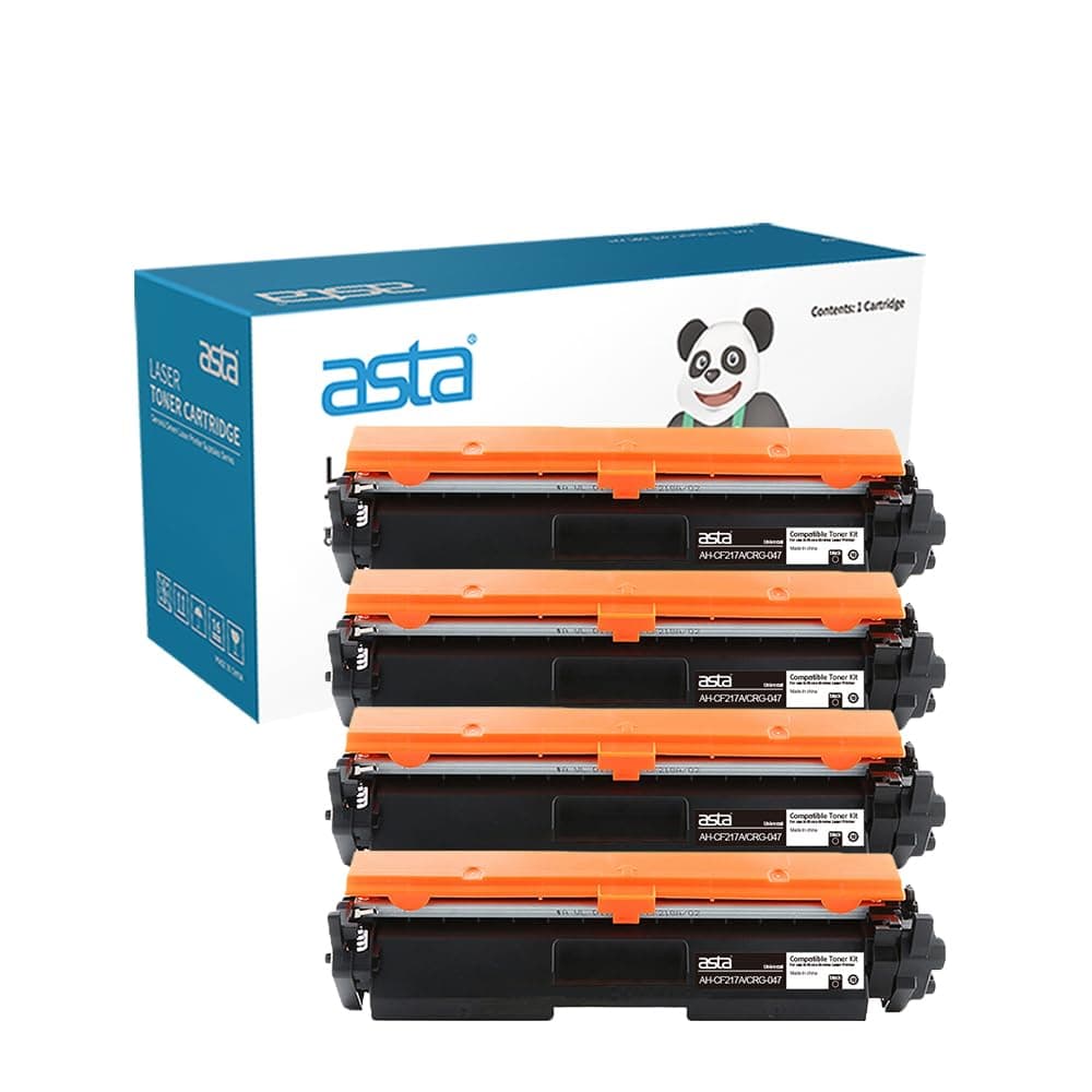 ASTA 4PCS 047 Universal 17A CF217A CRG-047 Compatible Toner For HP Canon LaserJet Pro M102 MFP M130fw imageCLASS LBP113W MF112 Printer C F 217 A CRG 047 Office Consumable High Yield