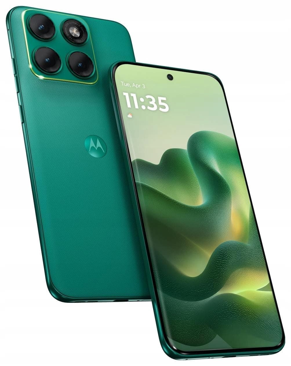 Motorola Edge 70 Fusion Dual-SIM 256GB ROM + 12GB RAM (GSM Only | No CDMA) Factory Unlocked 5G Smartphone (Pantone Green) - International Version