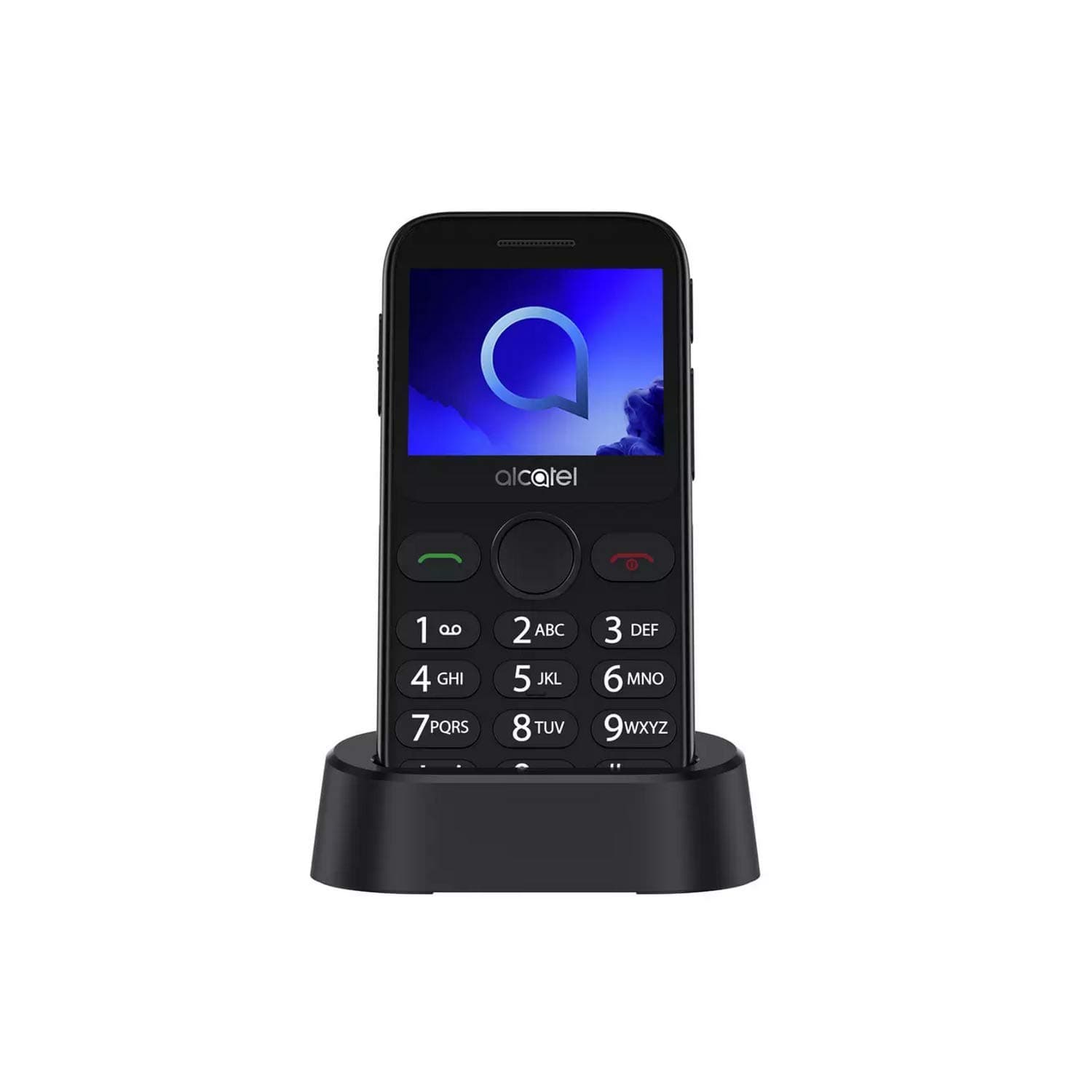 Alcatel 2019G Single-SIM 10MB RAM (GSM Only | No CDMA) Factory Unlockd 2G GSM Cell Phone (Black) - International Version