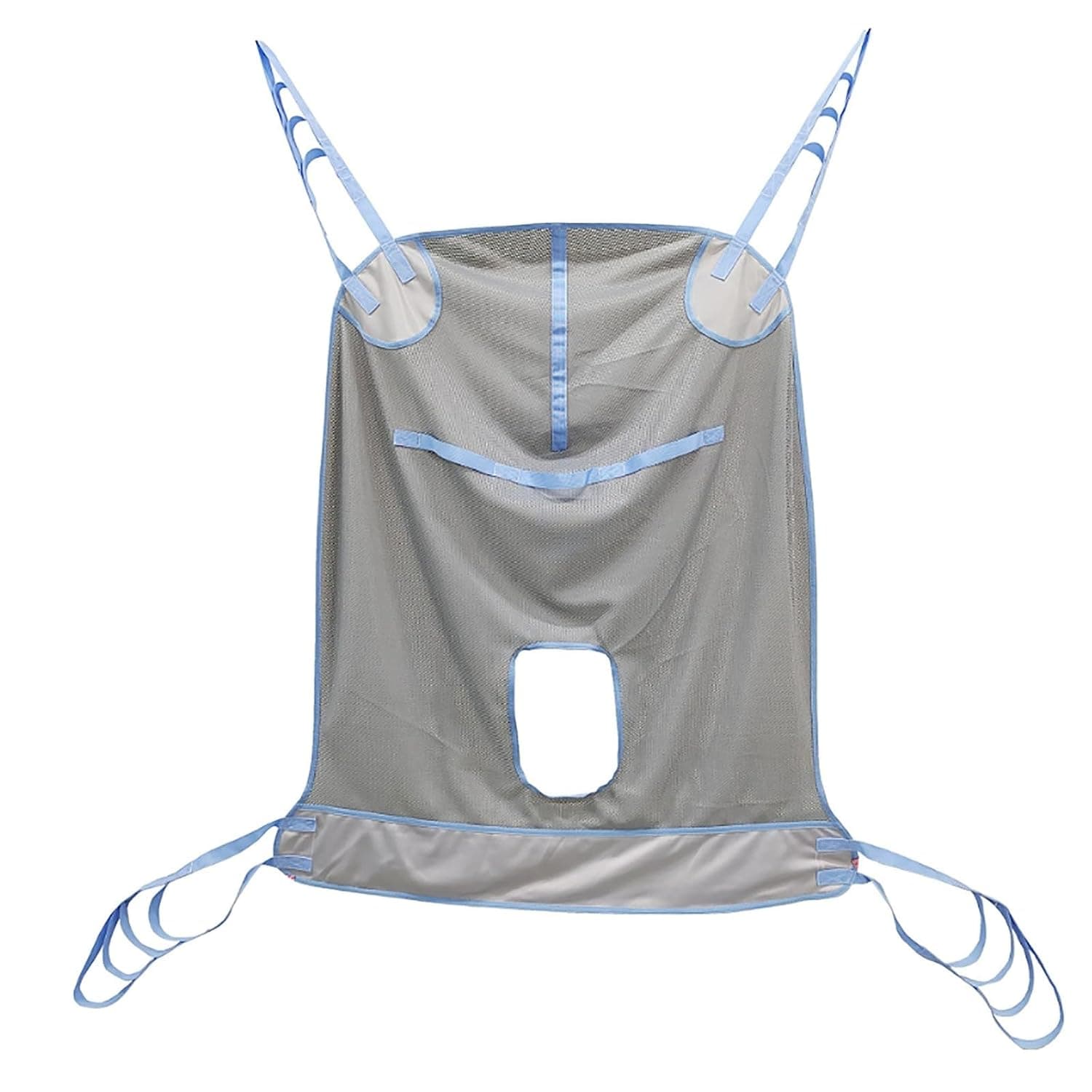 Toileting Sling, 230KG Capacity Hole Design Mesh Breathable with Directional Grip for Patient Transfer and Toileting(Size:Xl)