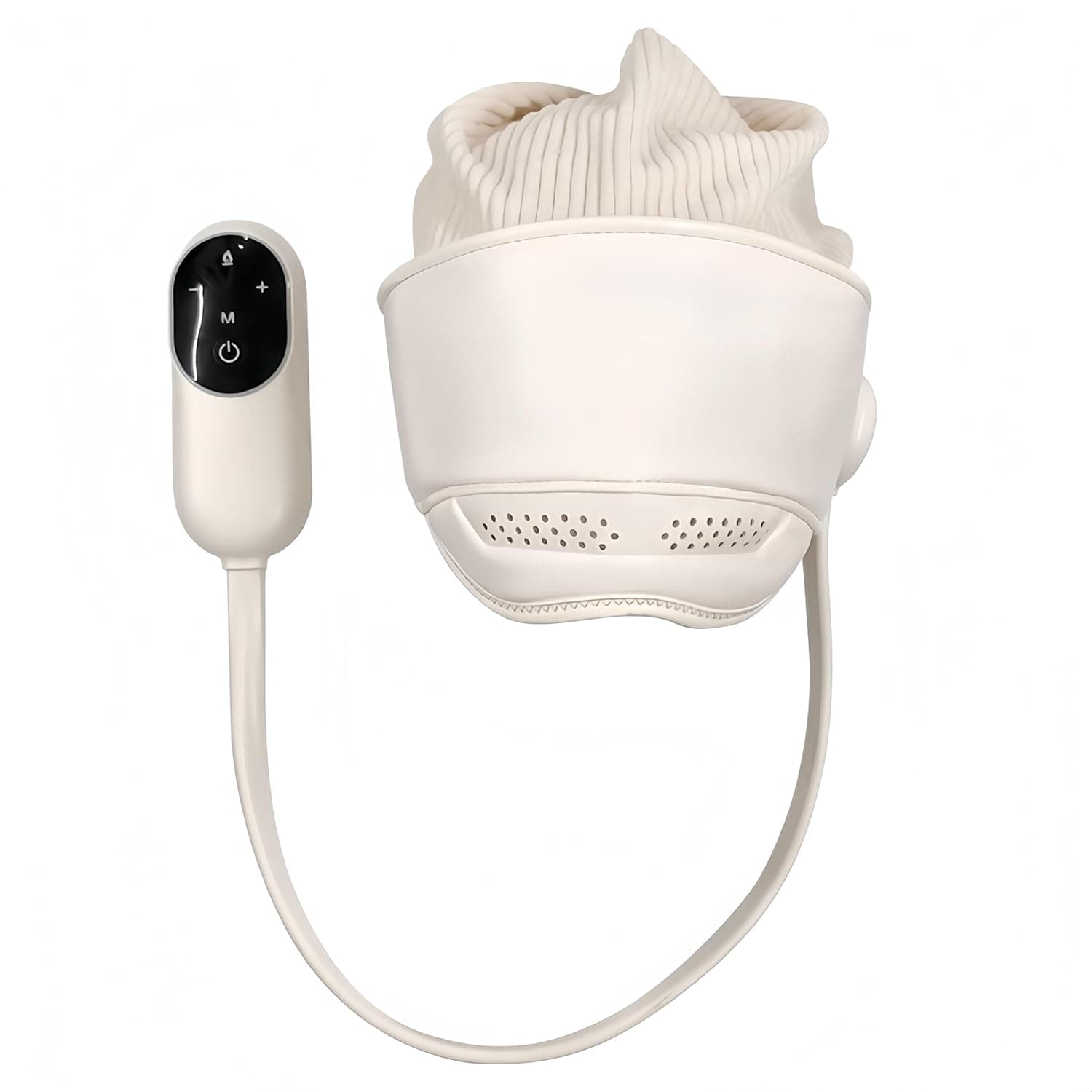 Head Massager, Electric Scalp Massage with 4 Modes 3 levels of heat, Rechargeable Head and Eye Massager with 6 Zone Vibration Massage for Stress Relief and Headaches