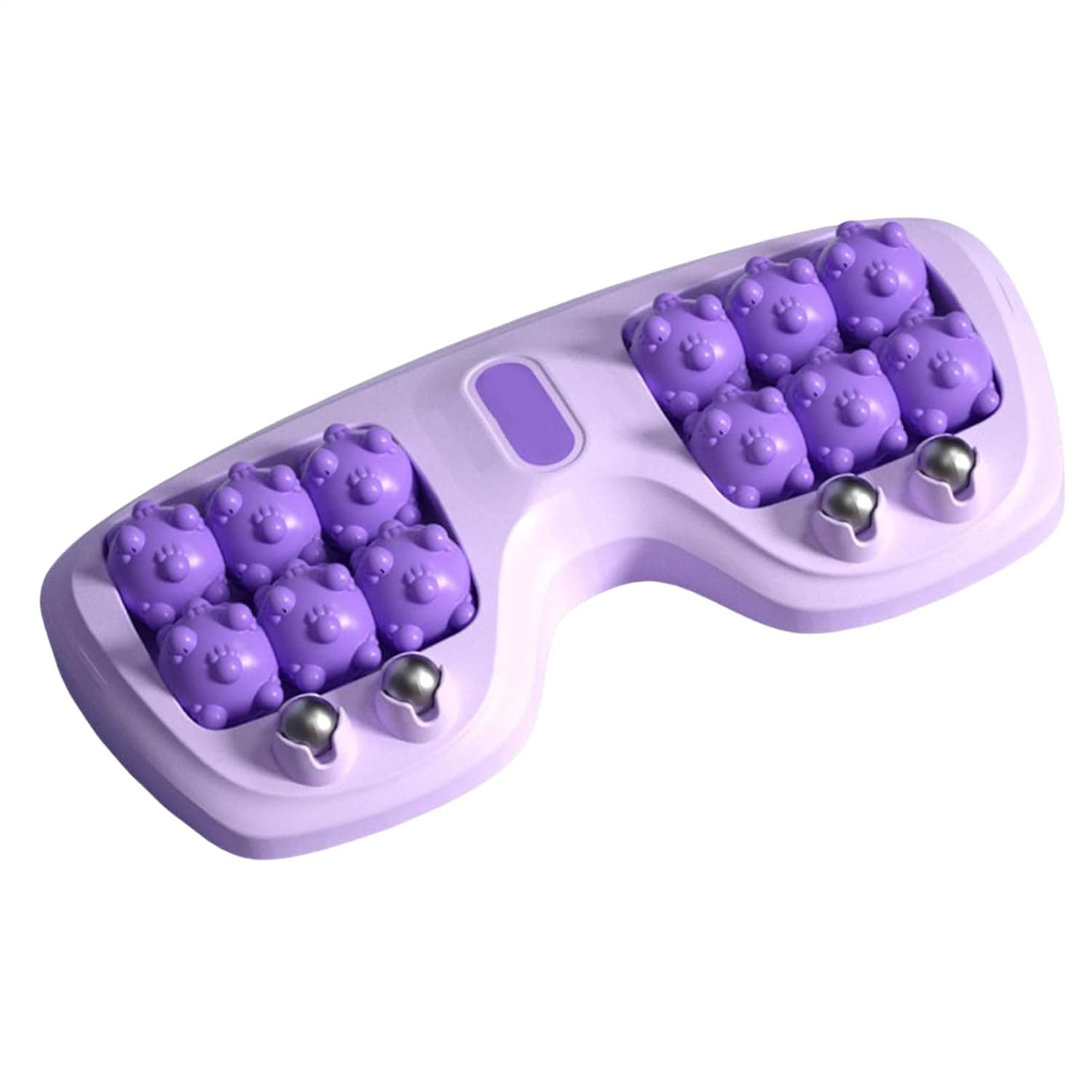 Massage Roller for Feet Ergonomic Exercise Relieving Tool Relaxation | Double Foot Manual Massage Roller Elderly Runners Relaxation Relieving Home Studio Gym Outdoor Bedroom Travel Busine