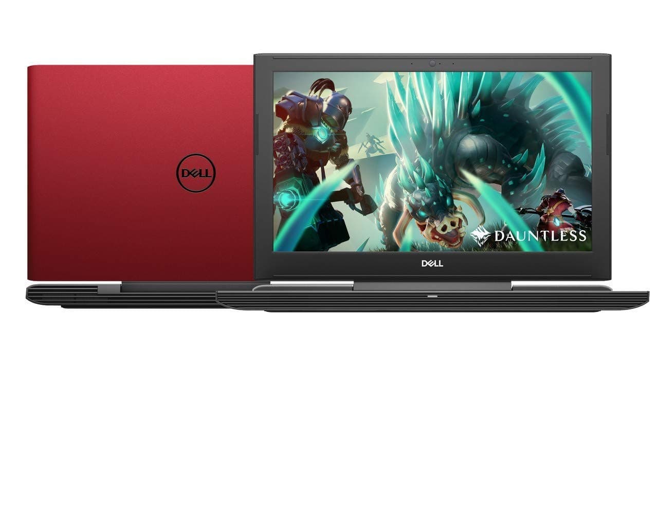 Dell 2019 G5 5587 15.6" FHD (1920x1080) Gaming Laptop (Intel Quad-Core i7-8750H, 16GB DDR4 Memory, 256GB M.2 SSD + 1TB HDD, GTX 1050TI 4GB) Backlit Keyboard, WiFi, Bluetooth, HDMI, Windows 10, Red