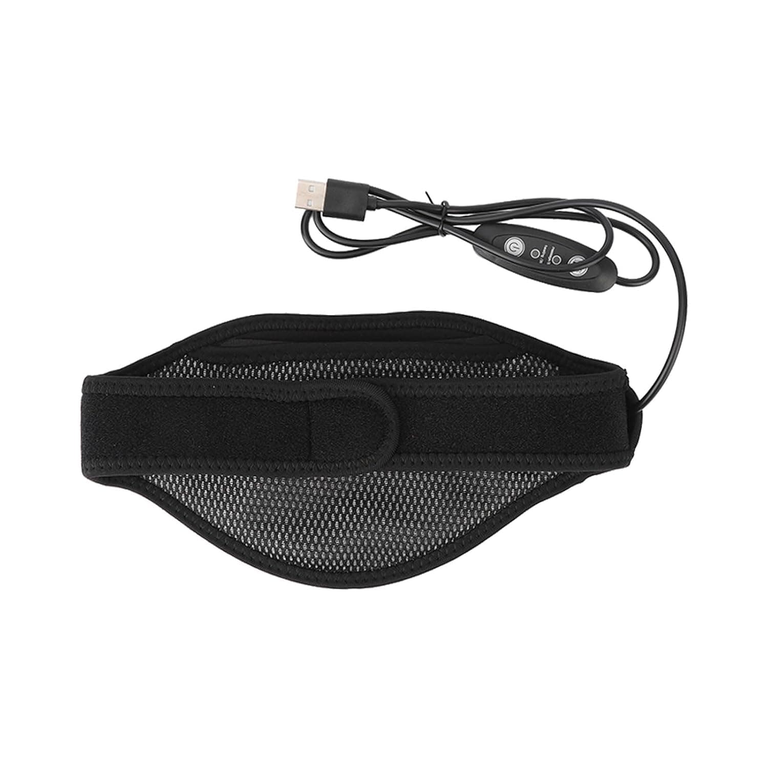 Cryfokt USB Heated Neck Wrap with 5 Gear Vibration Massage for Relaxation