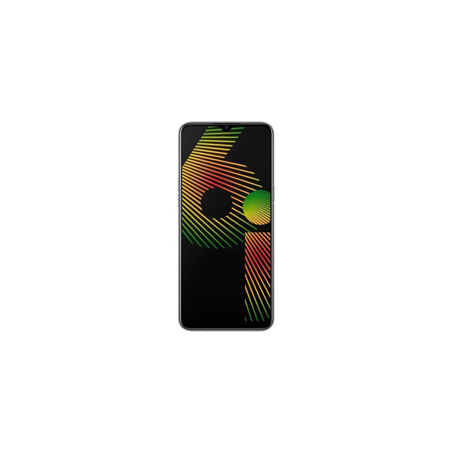 Realme 6i Dual-SIM 128GB ROM + 4GB RAM (GSM Only | No CDMA) Factory Unlocked 4G Smartphone (White Milk) - International Version