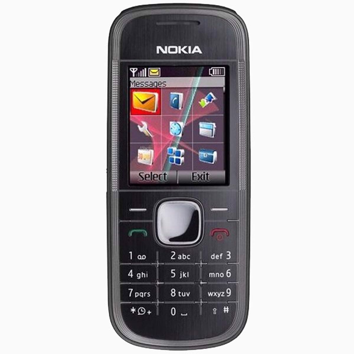 Nokia 5030 Single Sim 8MB Android (GSM Only | No CDMA) Factory Unlocked 2G Cellphone (Graphite) - International Version