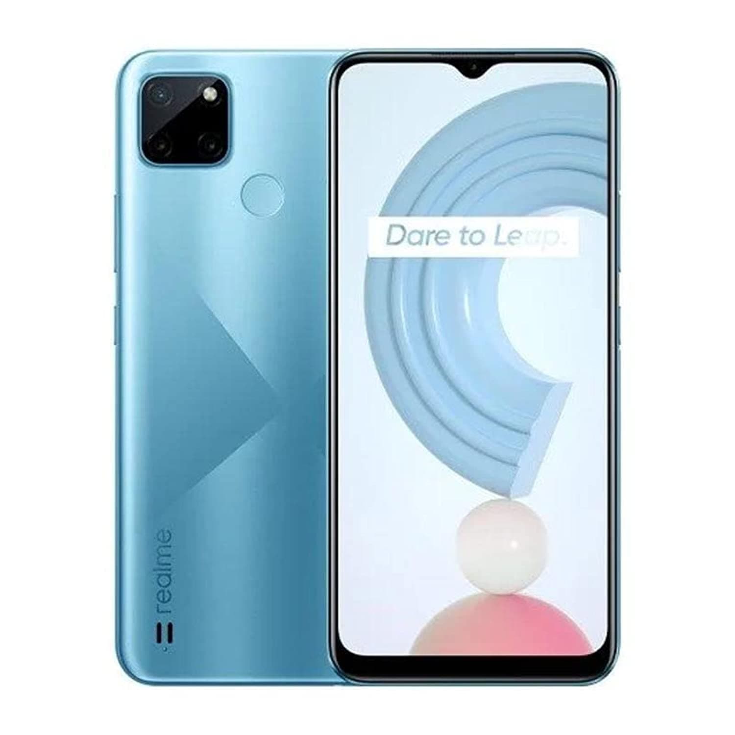 Realme C21Y Dual-SIM 64GB ROM + 4GB RAM (GSM only | No CDMA) Factory Unlocked 4G/LTE Smart Phone (Cross Blue) - International Version