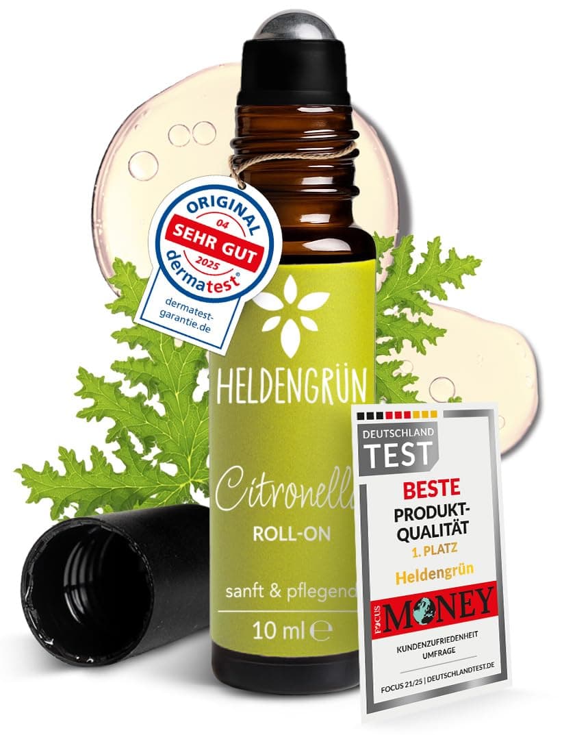 Heldengrün® Roll-On Citronella Fragrance Roll On Essential Oil