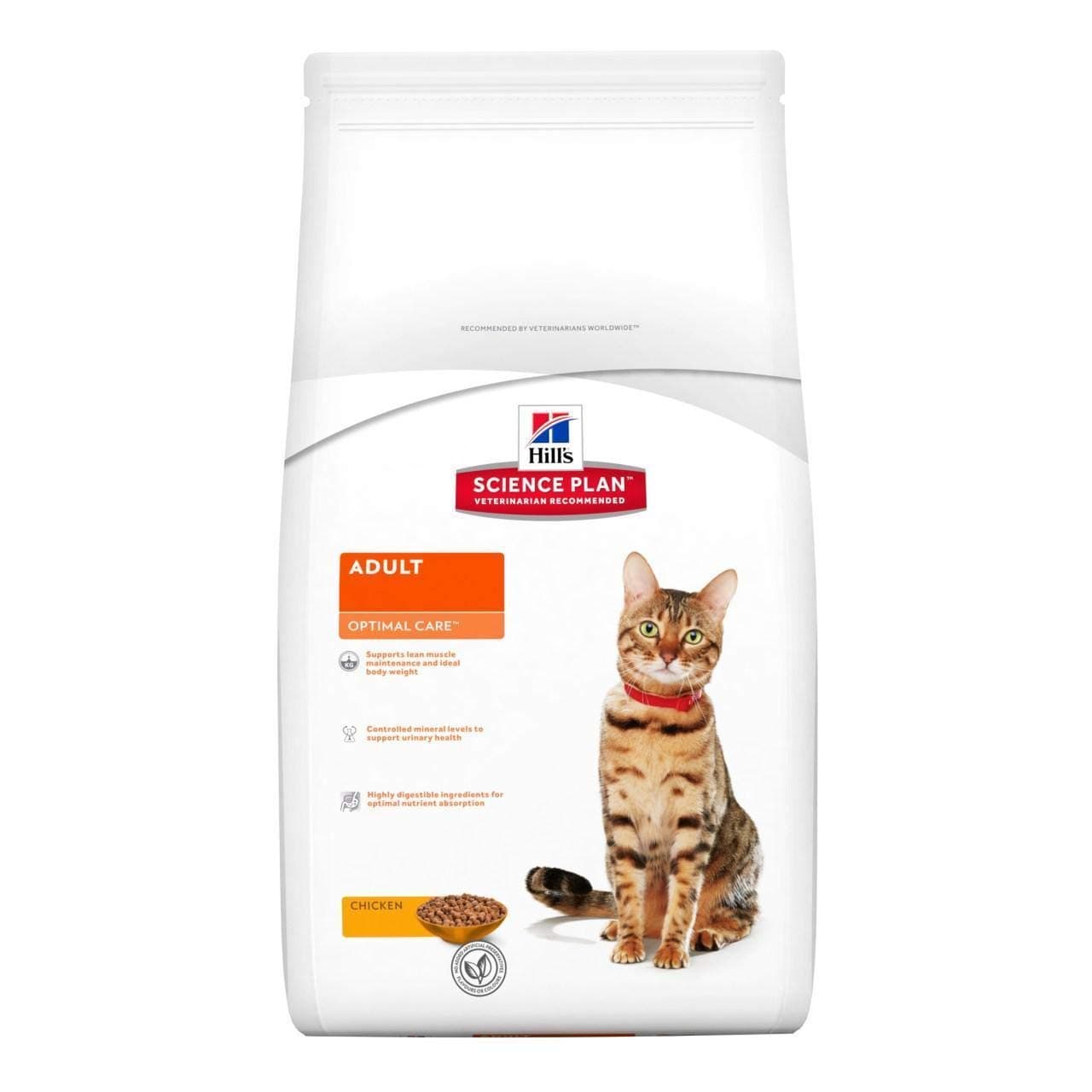 Hill's Cat Food Adult Chicken Dry Mix 15kg