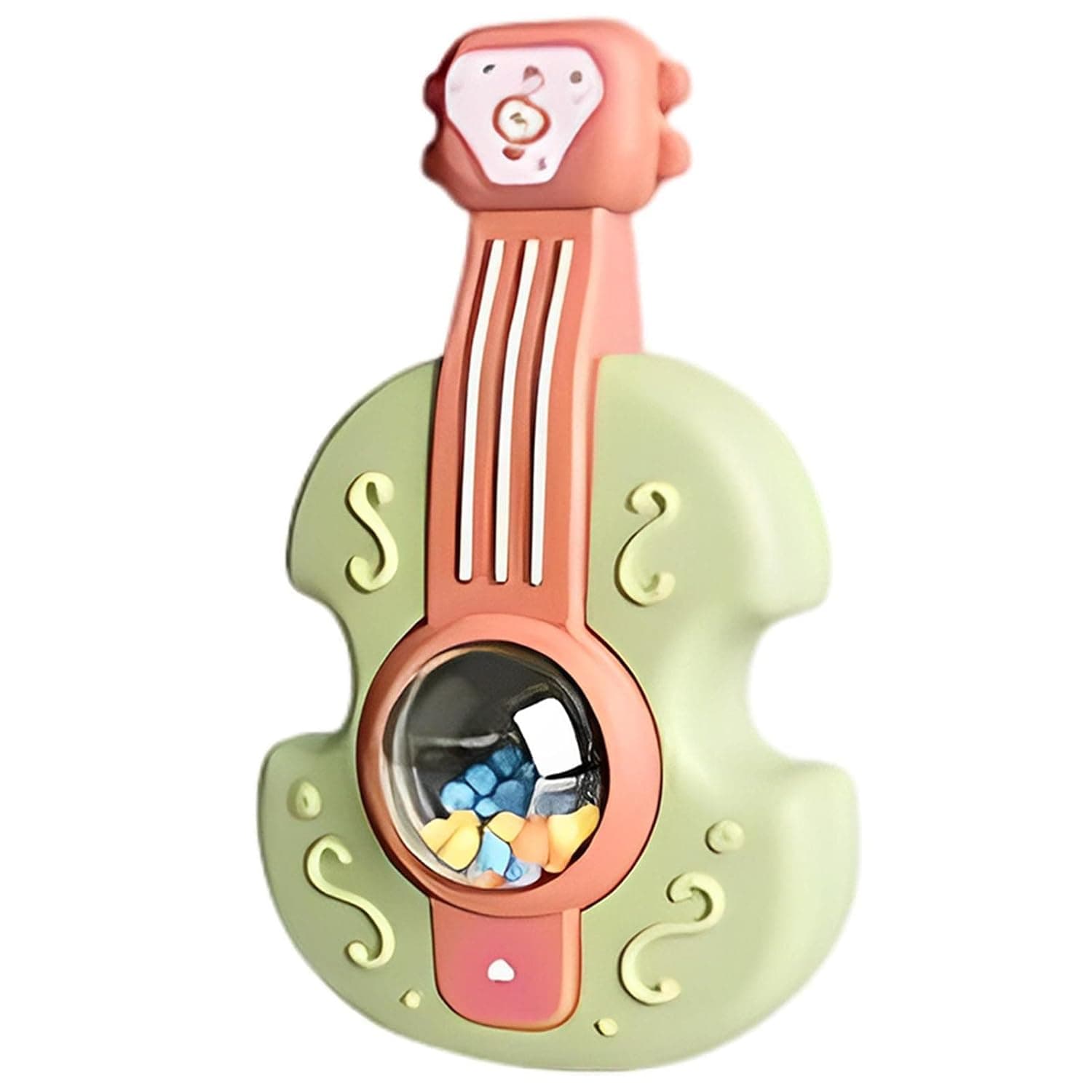 Infant Shaker Toy | Educational Rattles for Babies 0-6 Months | Newborn Toys Infant Sensory Learning Toys with Teether Sound Musical Instrument Type