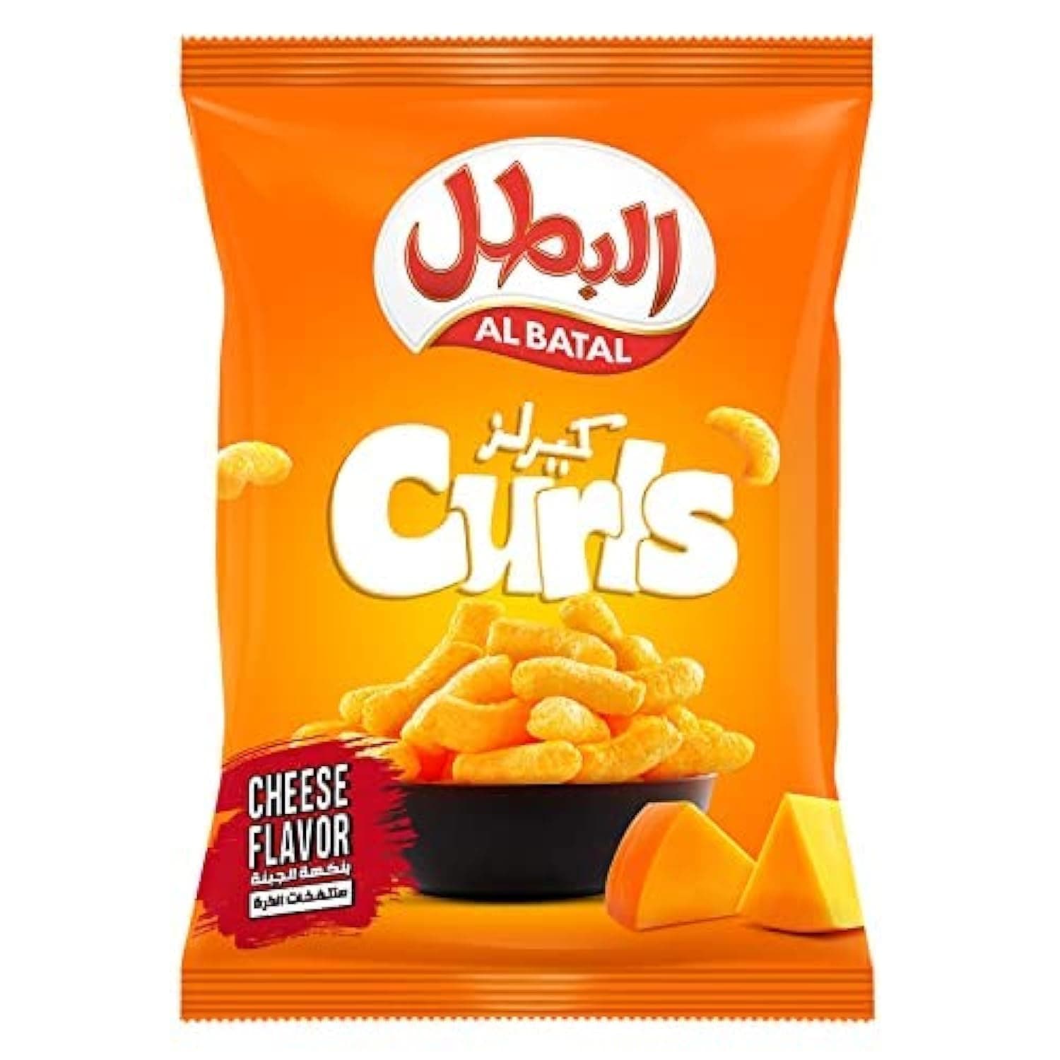 Al Batal Cheese Corn Curls 90 g