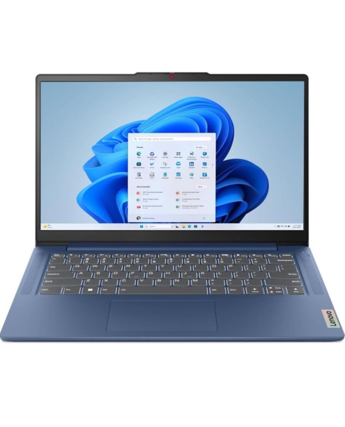 IdeaPad Slim 3 14IAH8 i5 12450H 2.0GHz 16GB/512 14in FHD FHD(2.0) UHD WiFi 6 BT 5.2 W11H64 Clamshell Abyss Blue