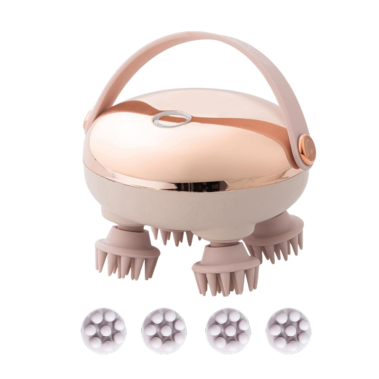 Electric Head Massager 3 Speeds Waterproof Relaxation Device | Portable Hair Massage for Home Relaxation Daily Care Shower Travel Spa Women Men