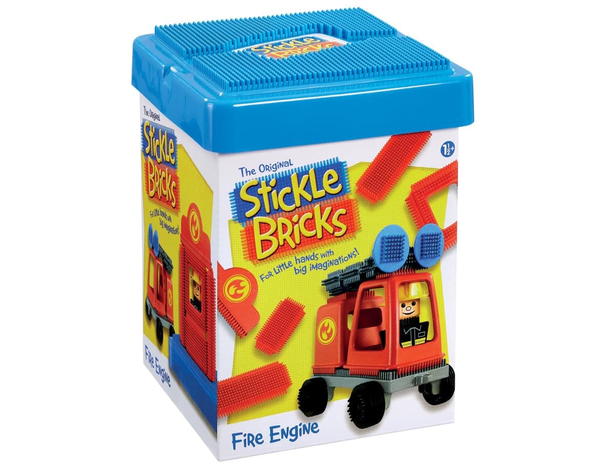 Stickle Bricks TCK09000 Hasbro Stick Fire Engine Construction Set