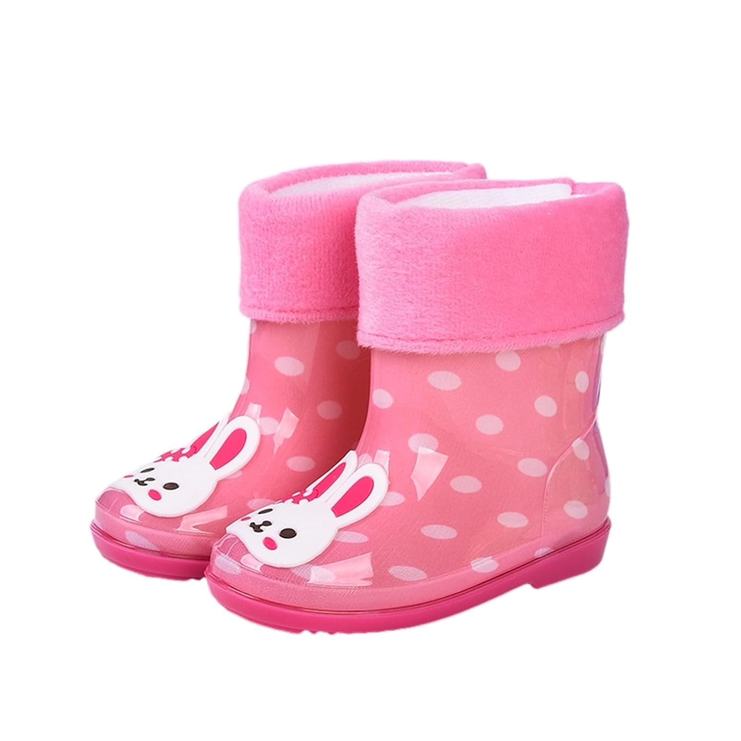 Hixingo Children's Wellington Boots, Lightweight, Non-Slip, Comfortable Rain Shoes for Toddlers, Boys, Girls, 1-6 Years Old, Unisex, Waterproof, Non-Slip Rain Boots