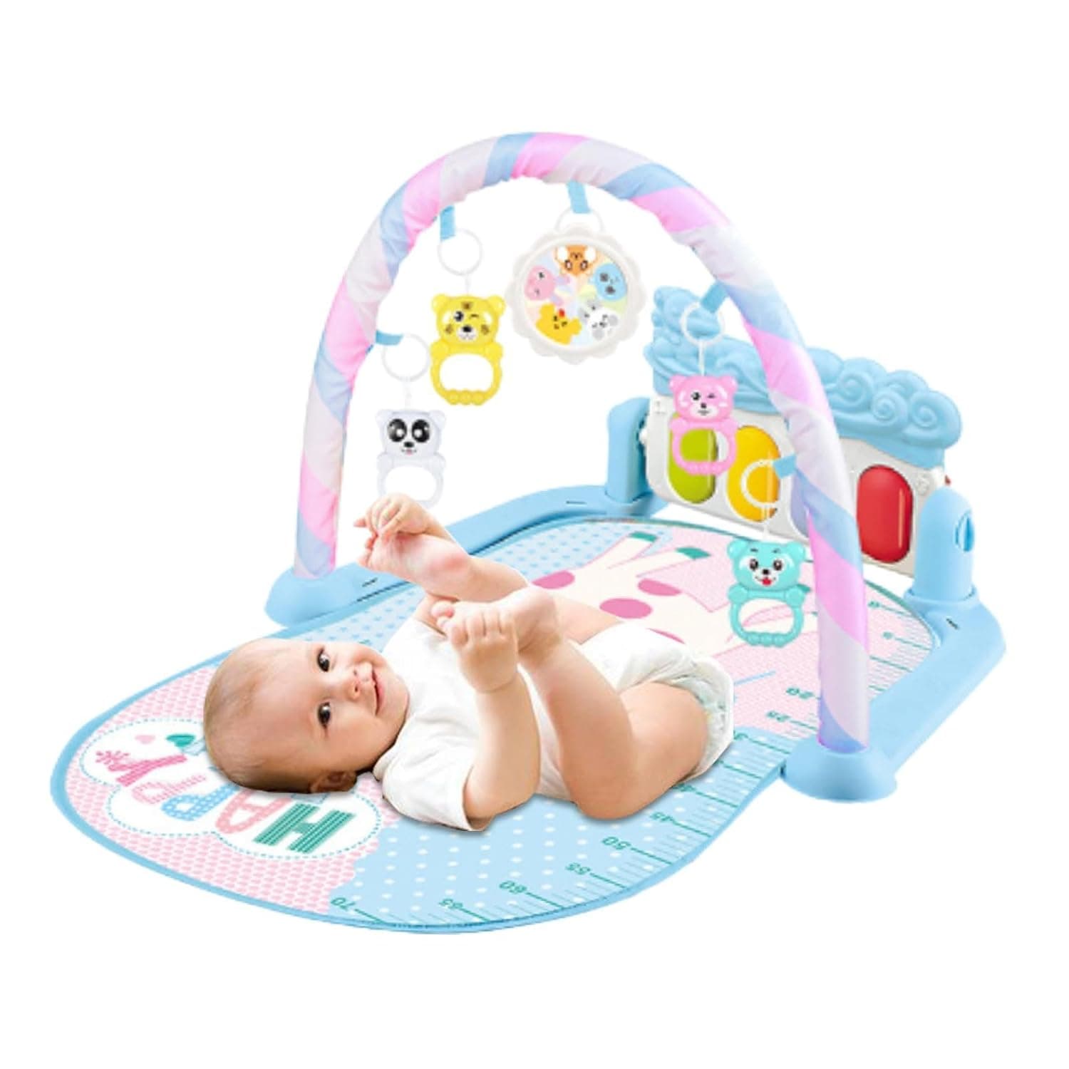 Baby Gyms & Playmats, Musical Activity Play Mat, Baby Gym Play Mat With Toys For Sensory And Motor Skill Development, Deluxe Playmats For Newborn In-fants Todd-lers, For 0-36 Months