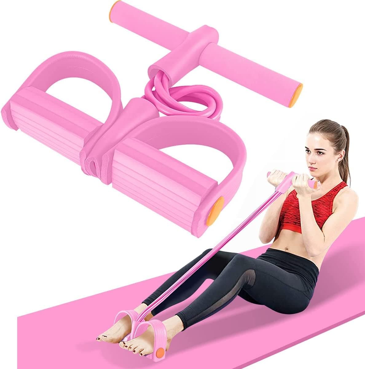 High Strength Pedal Resistance Pull Rope Exercise Fitness Equipment for Abdomen Waist Arm Leg Stretching Slimming Training and Shaping Up Your Body and Muscles