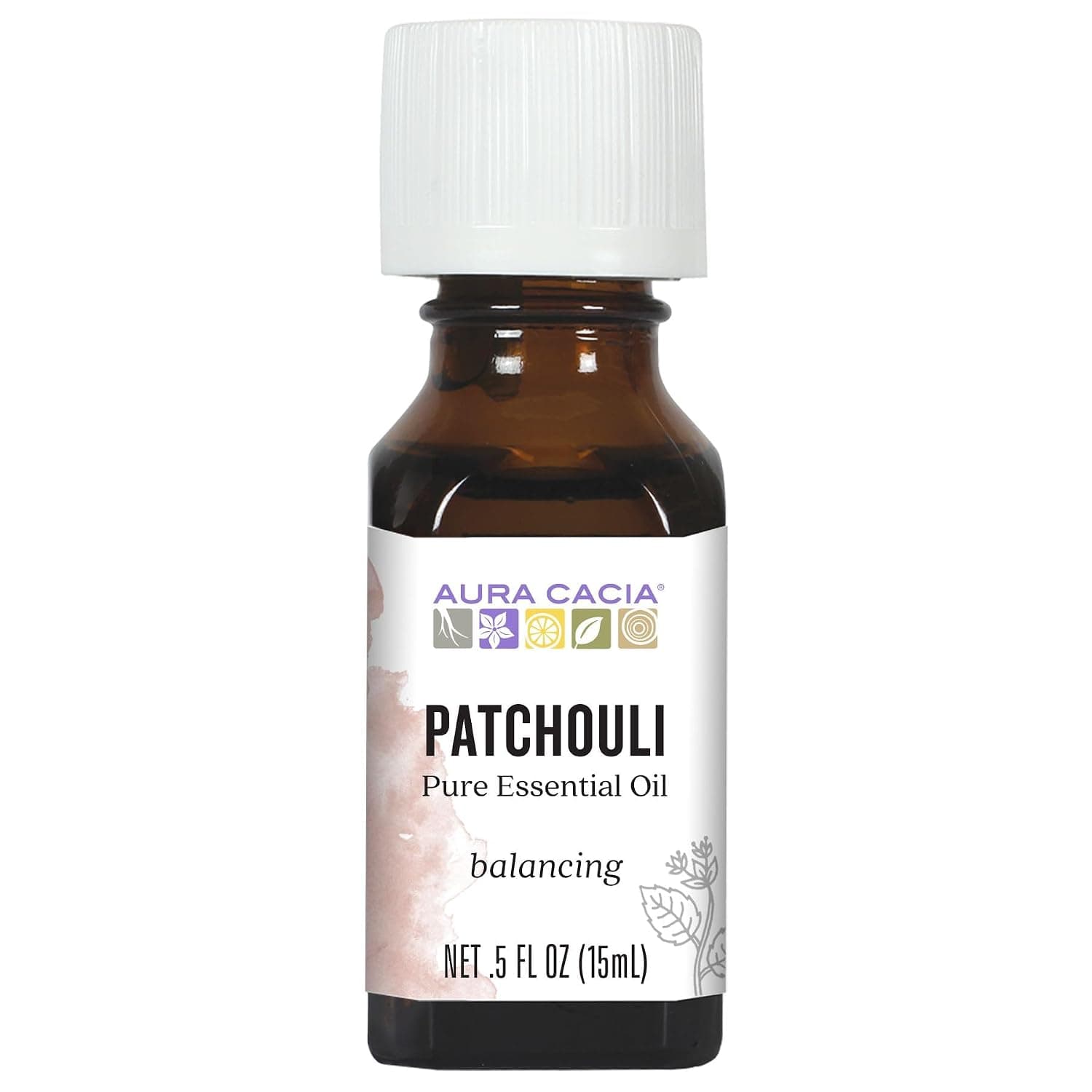 Aura Cacia, Pure Essential Oil, Patchouli, 5 fl oz (15 ml)
